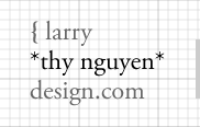 {larry *thy nguyen* design.com